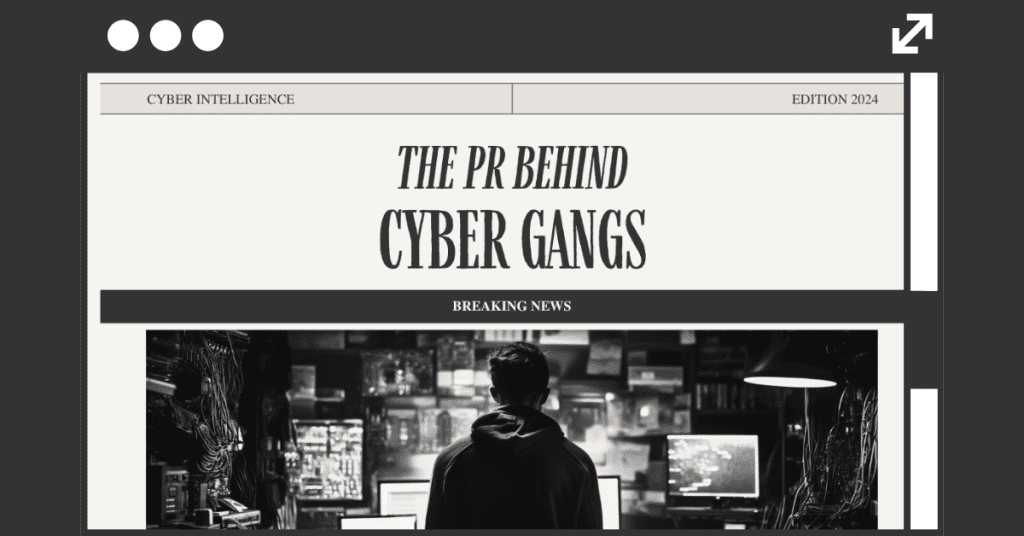 Cyber-gangs to launch media offensive in 2024